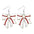 Wholesale Sports Style Baseball Basketball Football Football Football Volleyball Bowtie Shape Women Acrylic Earrings