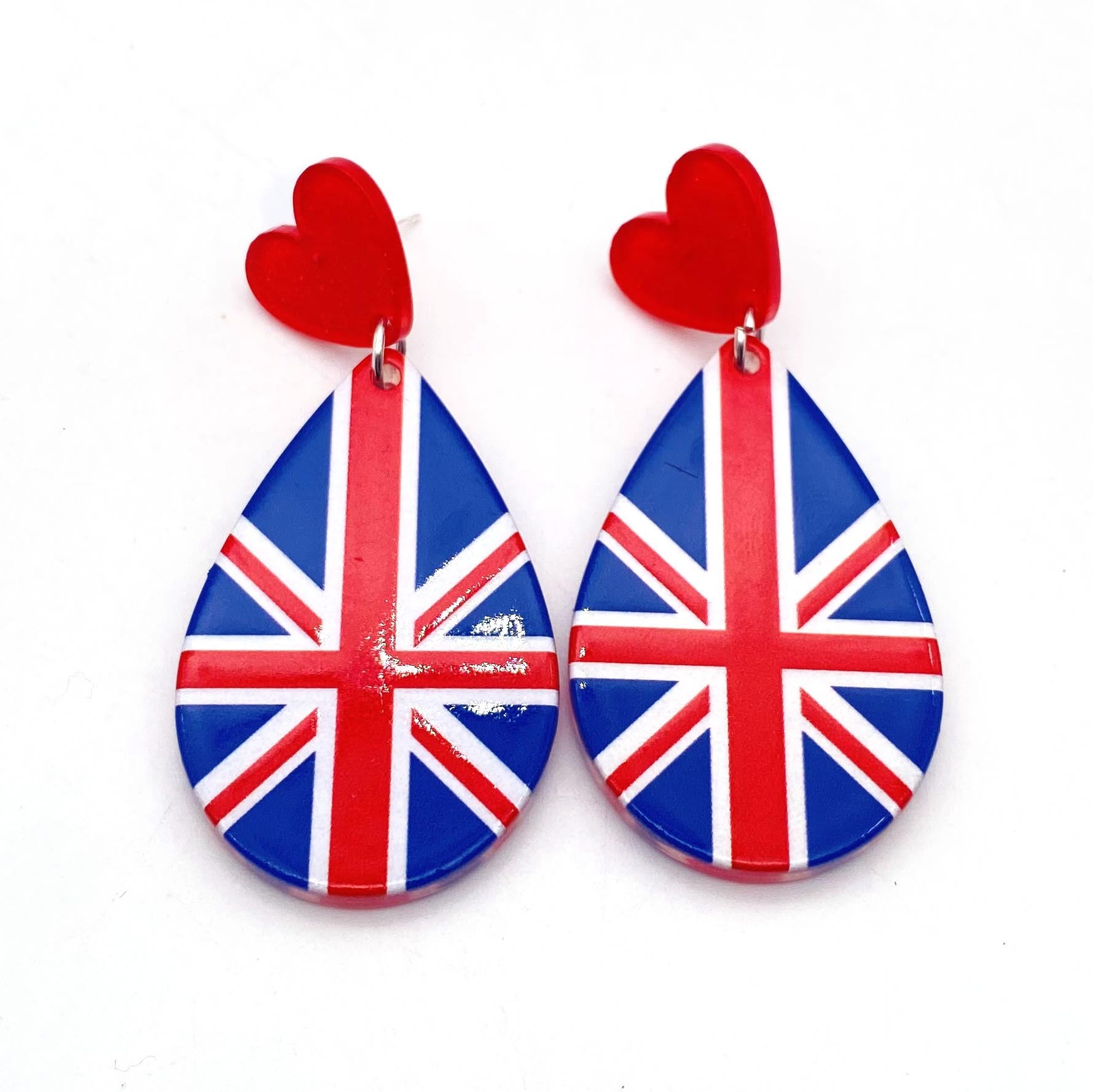 Wholesale Acrylic Earrings Geometric Basketball Football Print Earrings ACC-ES-Cheny001