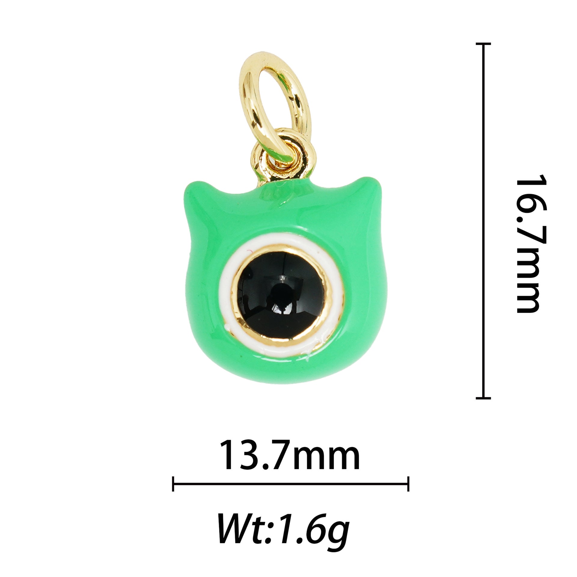 Wholesale 10pcs Electroplated Ladies 18k Necklace Decorations Pendant