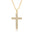 Wholesale Light luxury full diamond micro-inlaid temperament smart shining cross necklace