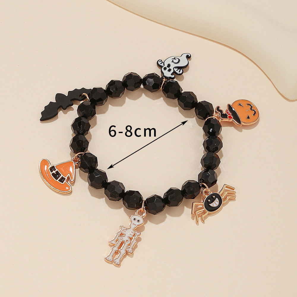 Wholesale  Skull Bracelet Cartoon Funny Ghost Pumpkin Bracelet suit