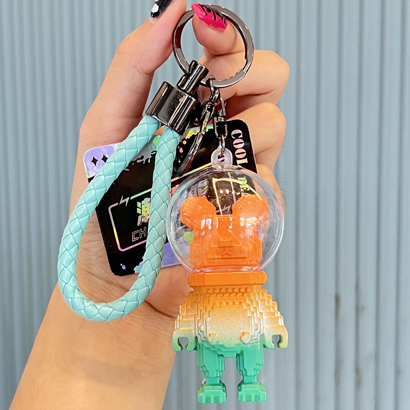 Wholesale  Celebrant Space Cat Doll Keychaint