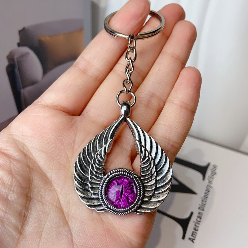 Wholesale Angel Eyes Zinc Alloy Keychain ACC-KC-YiDa002
