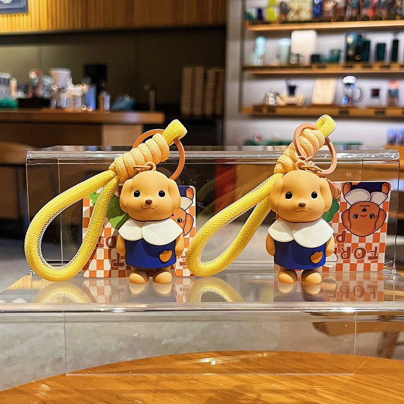 Wholesale Cartoon Cute Puppy PVC Keychains ACC-KC-HangLi020