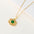 Wholesale  Bohemian Hollow Color Zircon Devil's Eye Necklace
