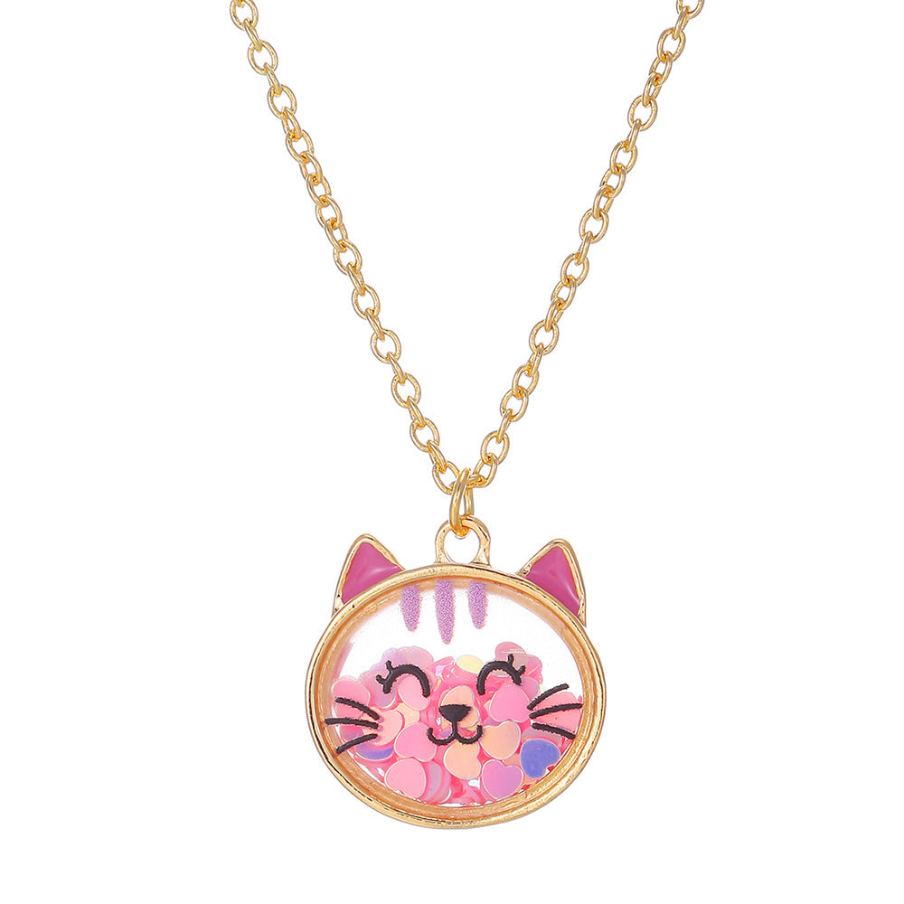 Wholesale Cat frog bear necklace