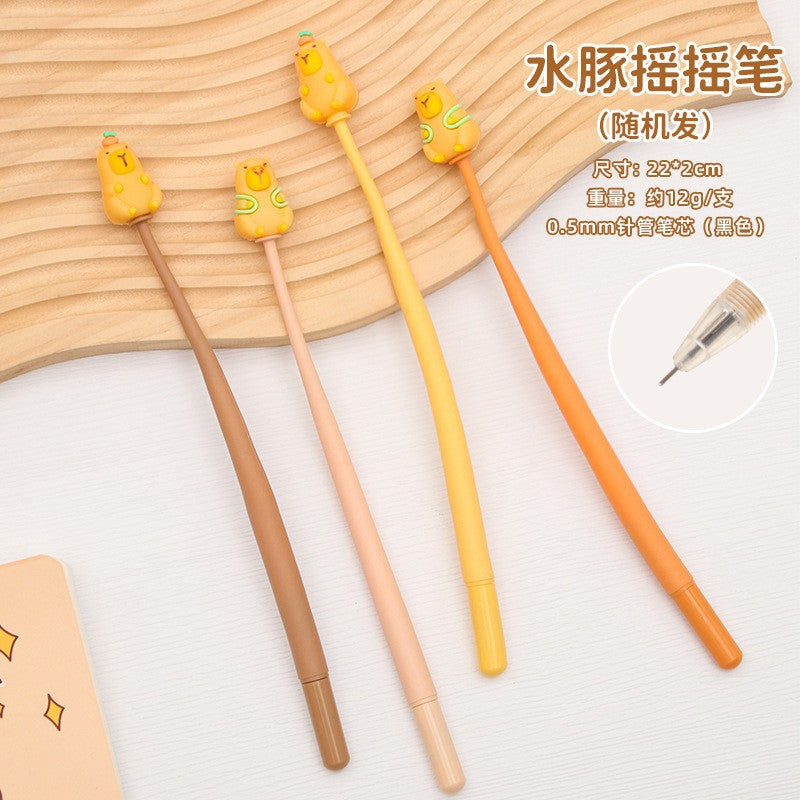 Wholesale Cartoon Giant Panda Soft Glue Gel Pen Ballpoint Pen