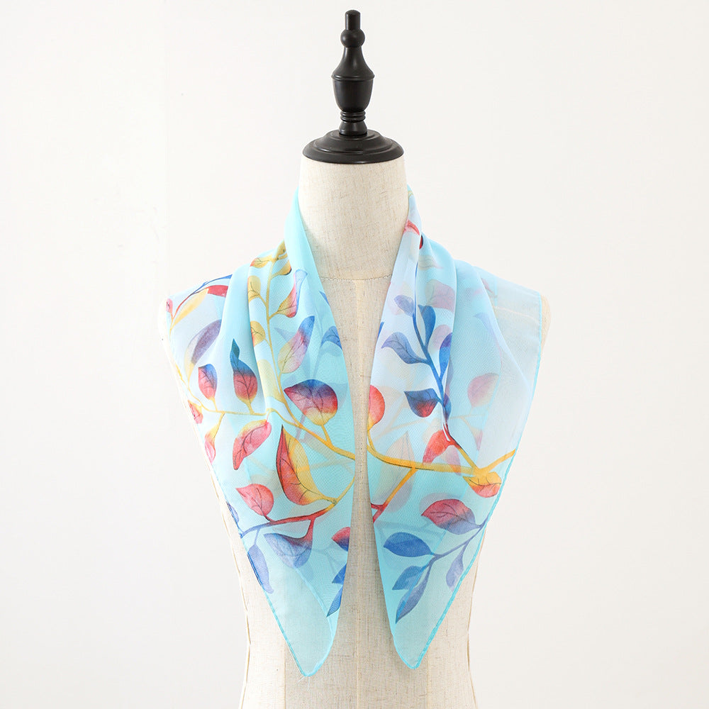 Wholesale Leopard print large square scarf