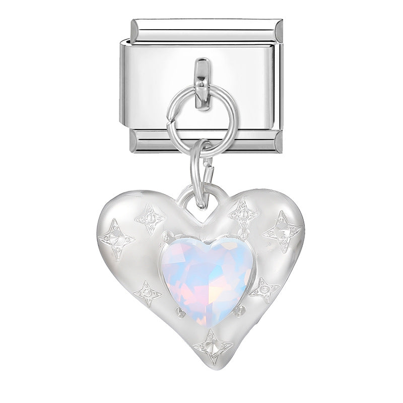 Wholesale 9mm Italian Charm Starter Bracelets DIY Pendant Style Stainless Steel Composable Bracelet