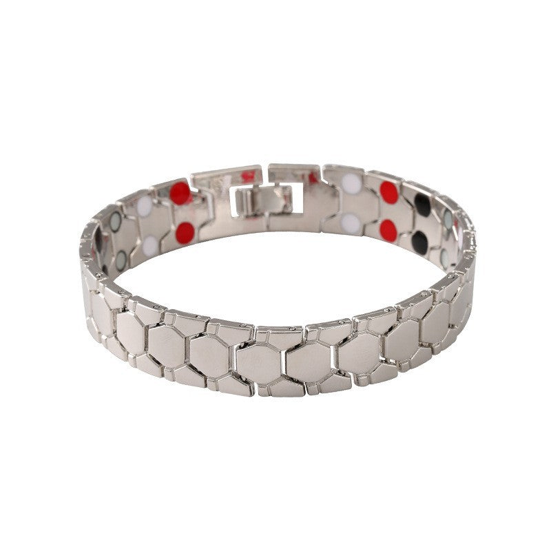 Wholesale Four-In-One Hexagonal Magnetic Bracelet