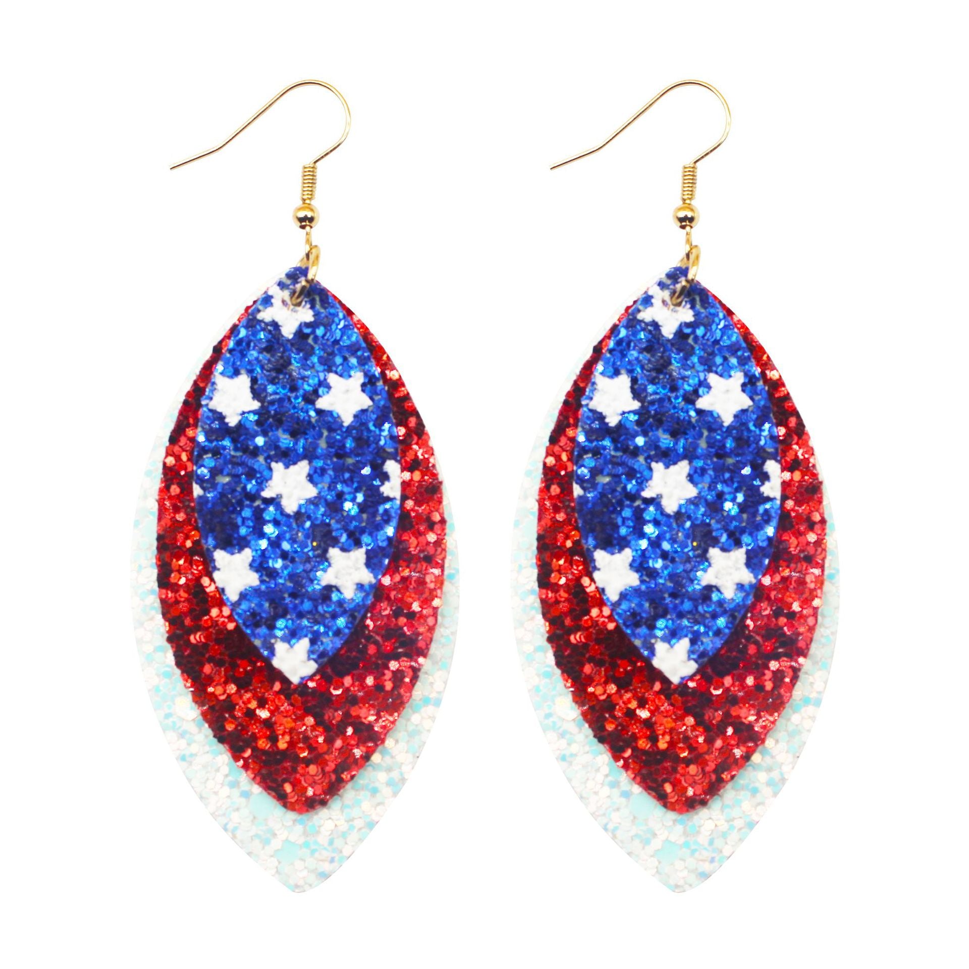 Wholesale Cortex  S-shaped leaves  earrings