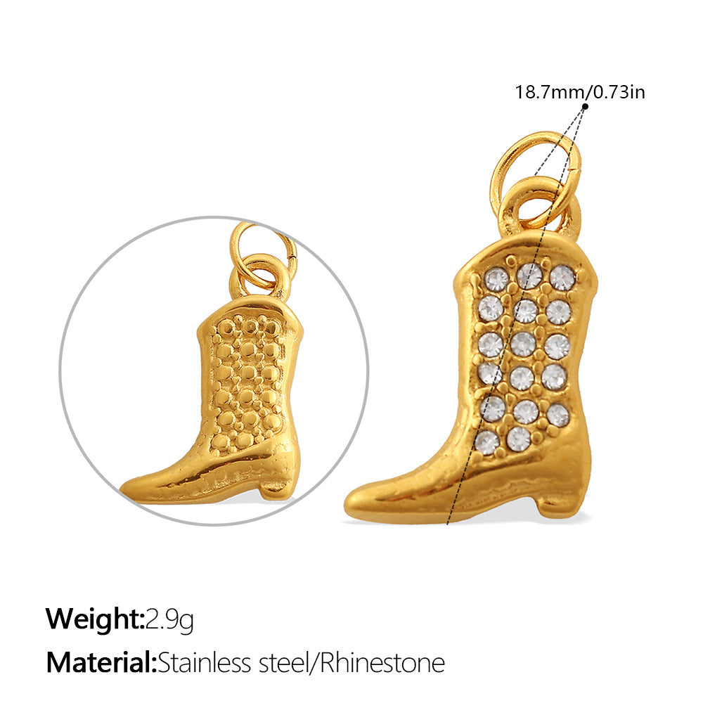 Wholesale Various Shoe Stainless Steel Pendants