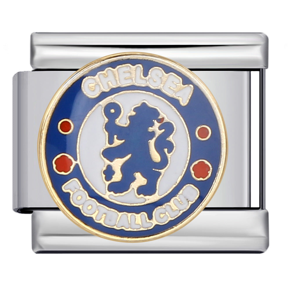 Wholesale Italian Charm Bracelet 9mm DIY Splicing Removable Peace Series Stainless Steel Composable Bracelet