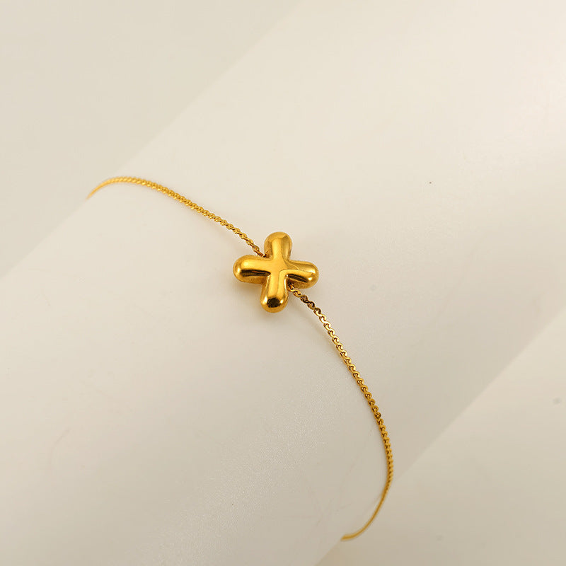 Wholesale Stainless Steel Bracelets 18K Gold Adjustable Jewelry ACC-BT-ZhongYao001