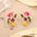 Wholesale Floral Drop Earrings High-End Sensation Summer Atmosphere Ear Jewelry