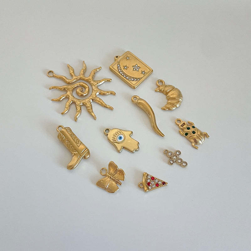 Wholesale Stainless Steel DIY Basic Charms for Jewelry