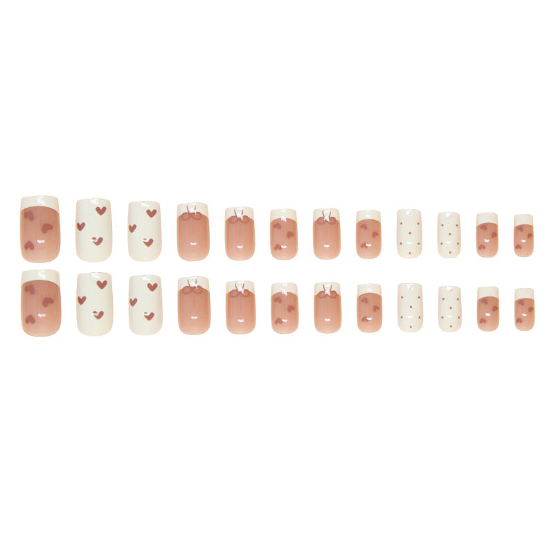 Wholesale 24 Pieces/box Love Nails Kits Nail Stickers