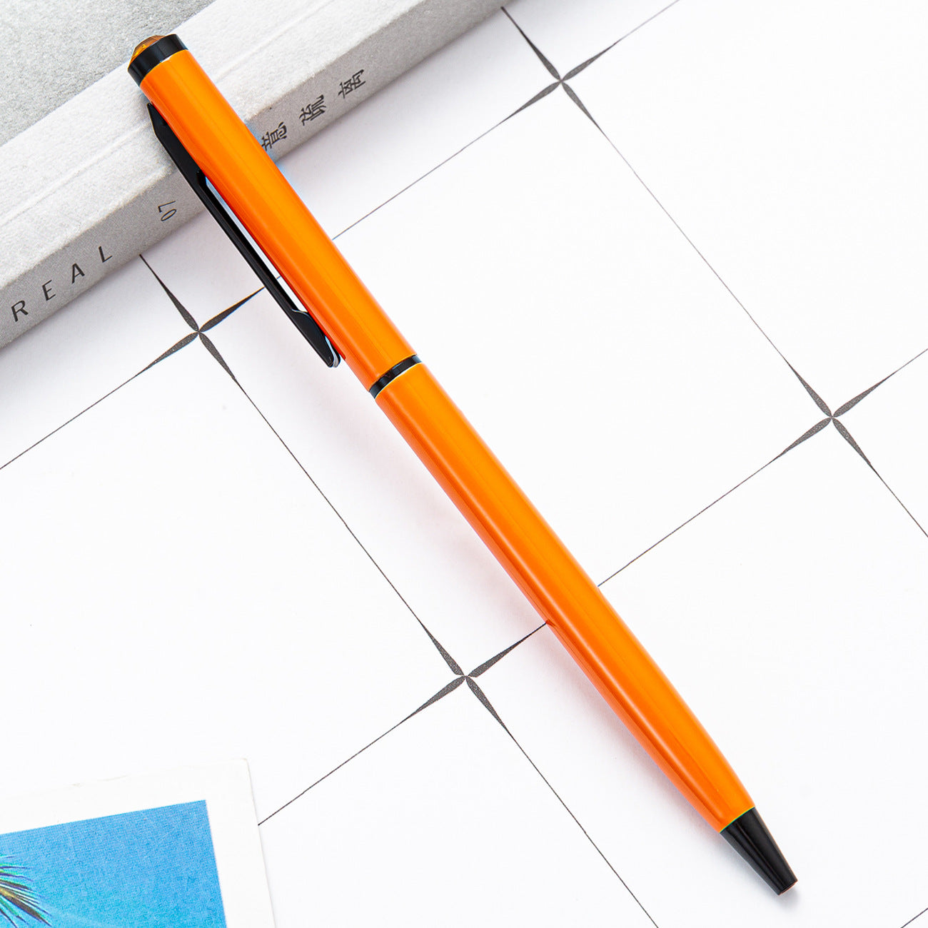 Wholesale Back to School Flat Head  multi-color pen ballpoint pen