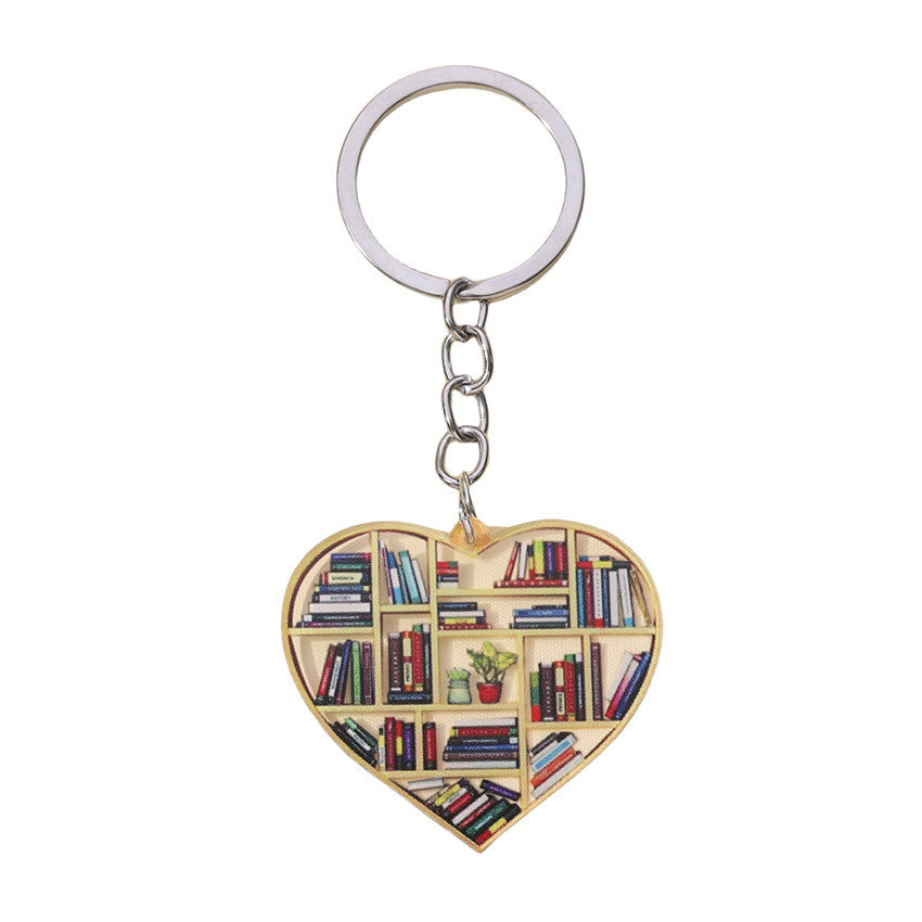 Wholesale Graduation Season Books Love Cartoon Keychains Cute Keychain ACC-KC-RongR047