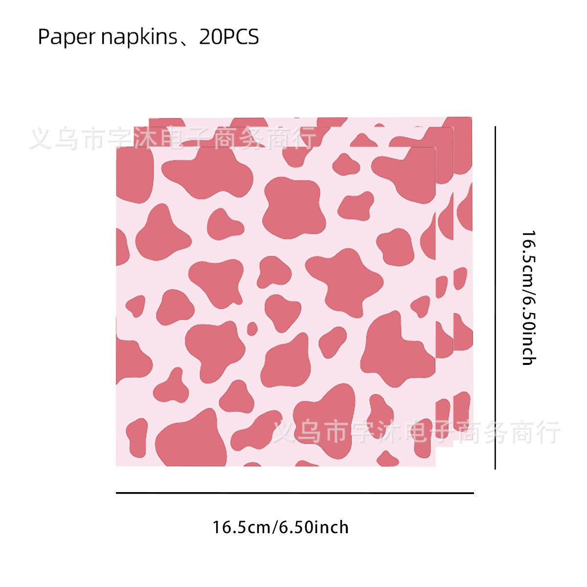 Wholesale Western pink cowboy cap theme party tableware supplies banner pull flag decoration supplies