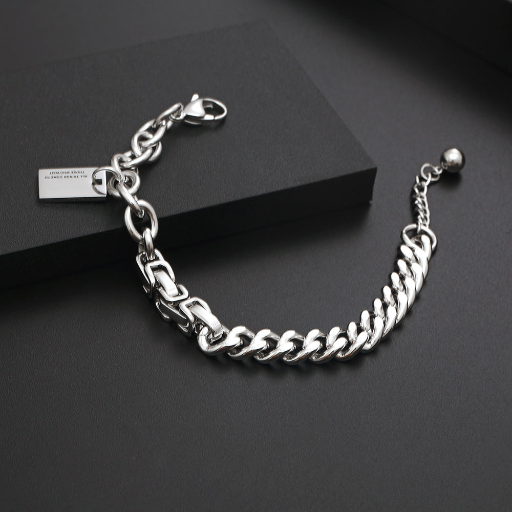 Wholesale Vintage Titanium Steel Bracelets ACC-BT-Yixin003