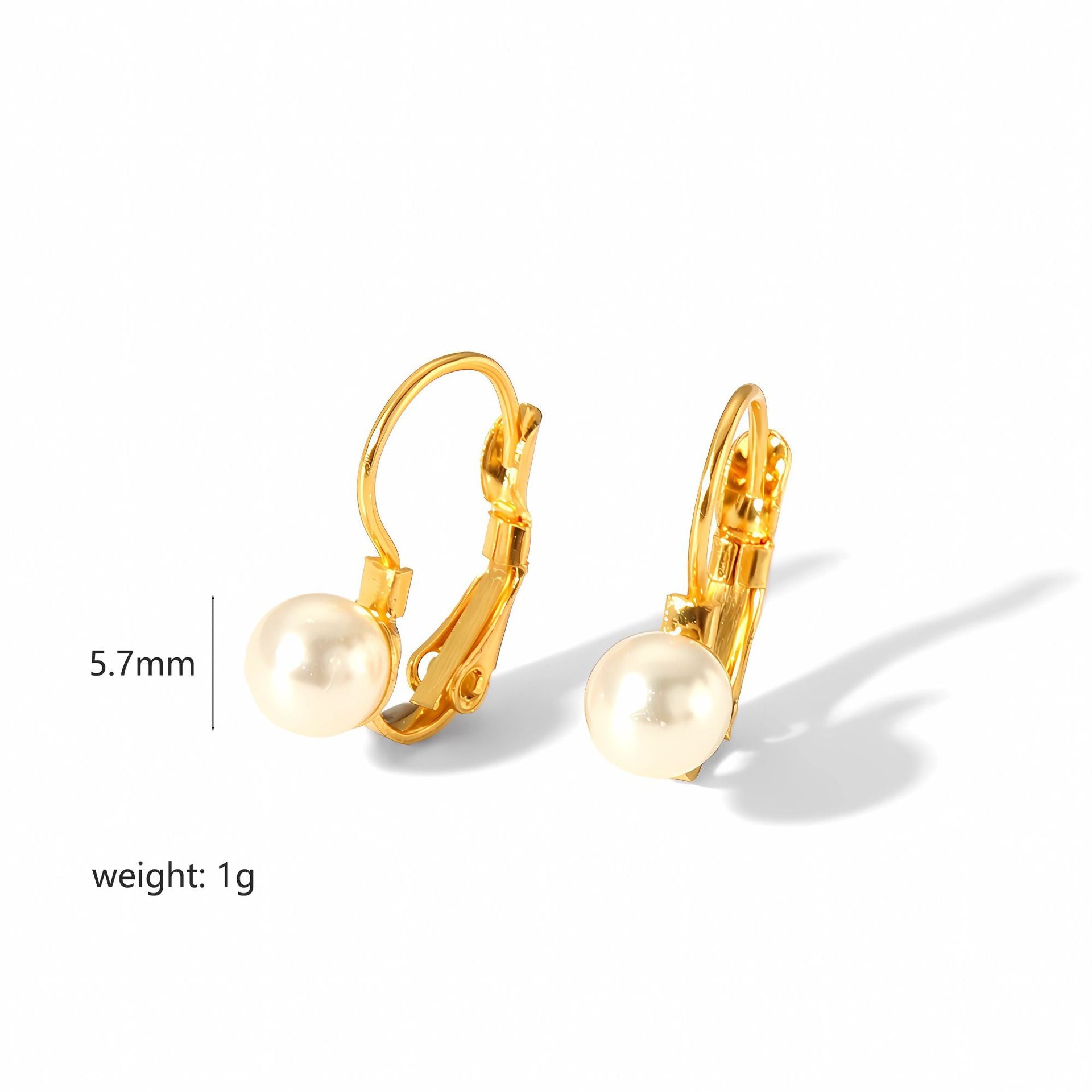 Wholesale Vintage Style 18K Gold Stainless Steel Earrings ACC-ES-LiQuan008