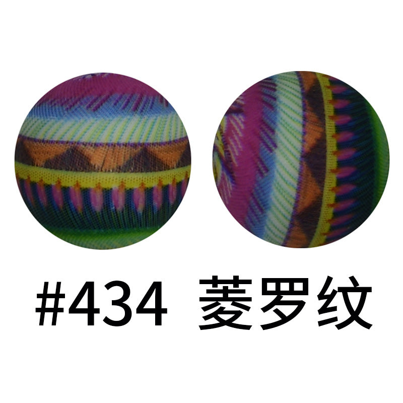 Wholesale 50pcs 15mm Western Style Leopard Skull Color Aztec Printed Silicone Balls Beads ACC-BDS-HeSheng002