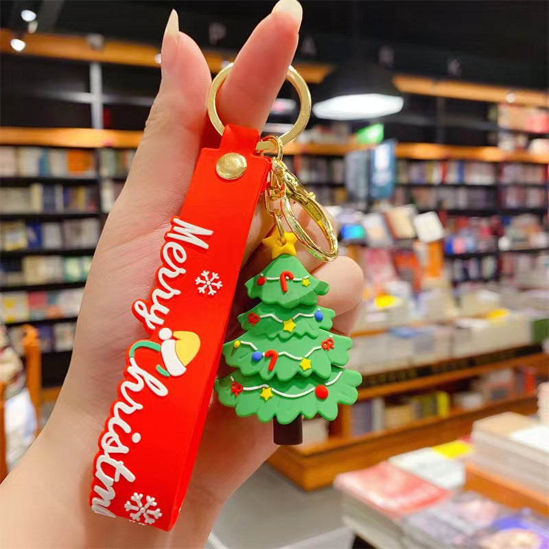 Chiave dell'automobile del pendente del portachiavi sveglio del fumetto all'ingrosso