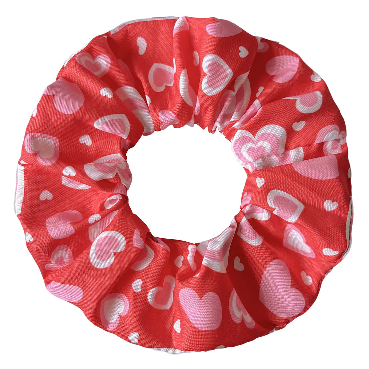 Wholesale  Valentine' s Day Colorectal Hair Loop Love Lip Pattern Hair Accessories