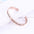 Wholesale  Mother's Day stainless steel C- word bracelet