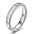 Wholesale 4mm gear titanium steel couple ring