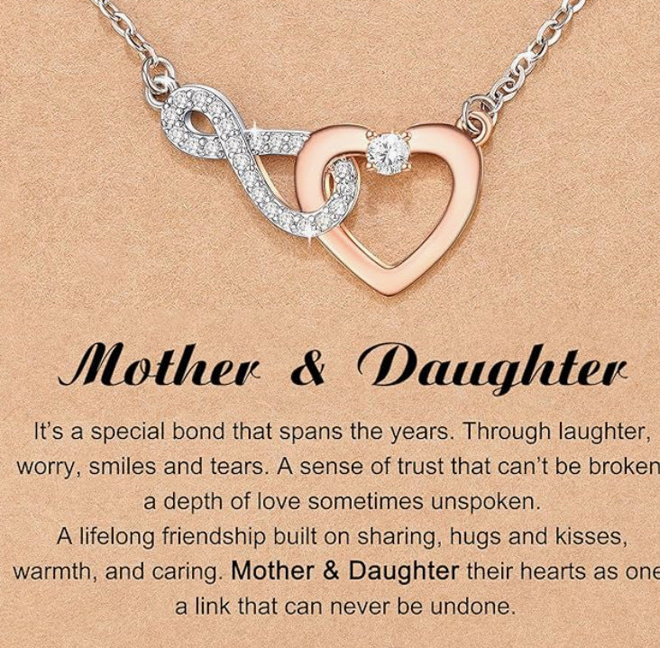 Wholesale Rose gold love necklace lovers eternal clavicle chain