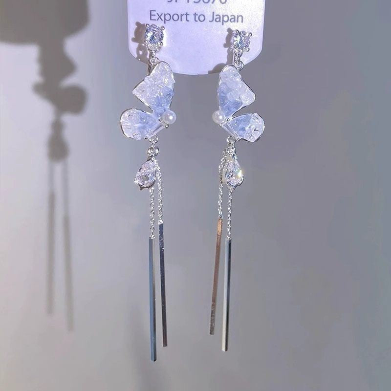 Wholesale Alloy Electroplated Hollow Zircon Stud Earrings Geometric Design Party Jewelry Gift for Women