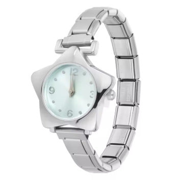 Wholesale Colorful five-pointed star stainless steel watch band