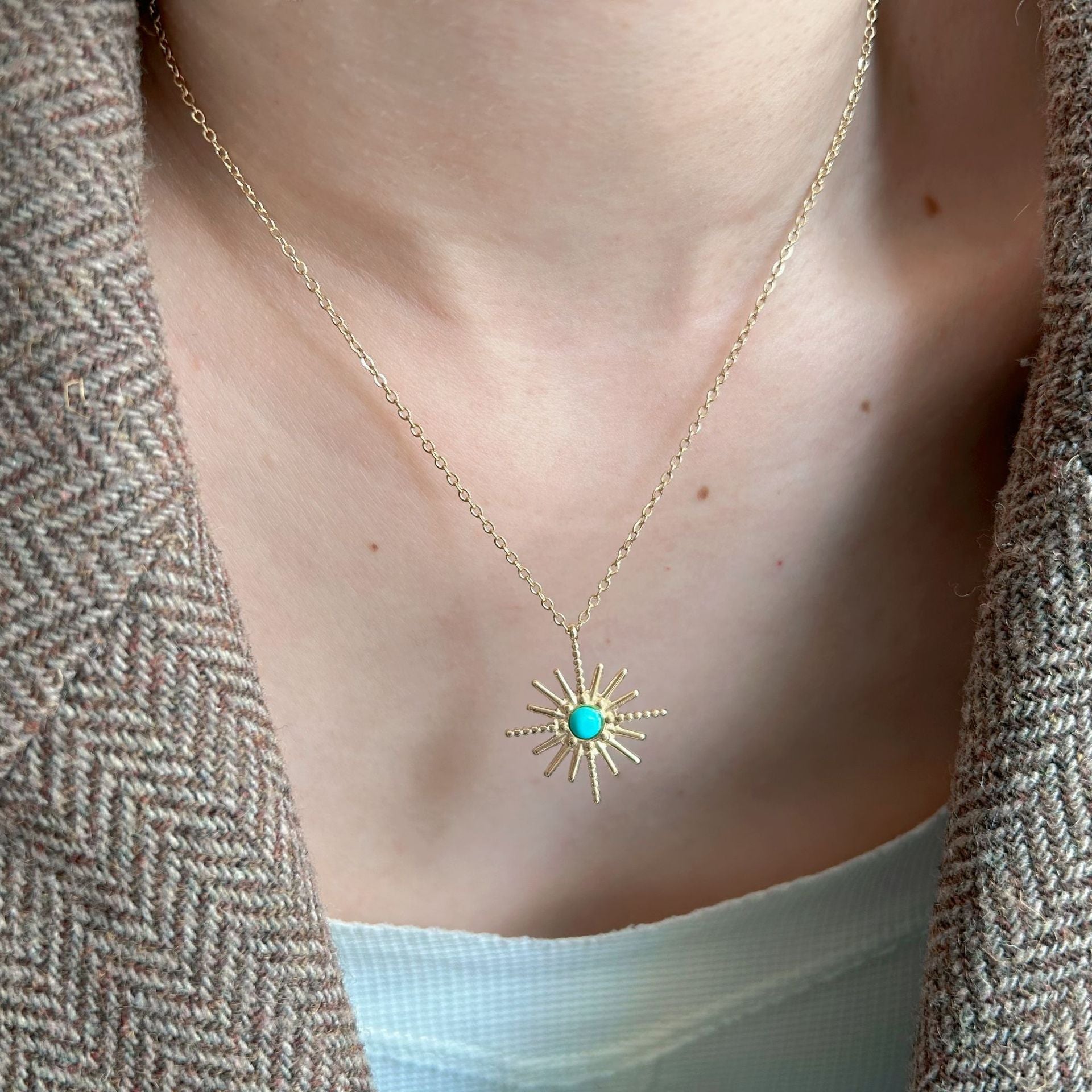 Wholesale Stainless Steel  Colorful Natural Stone Pearl Stone Rice Beaded Necklace