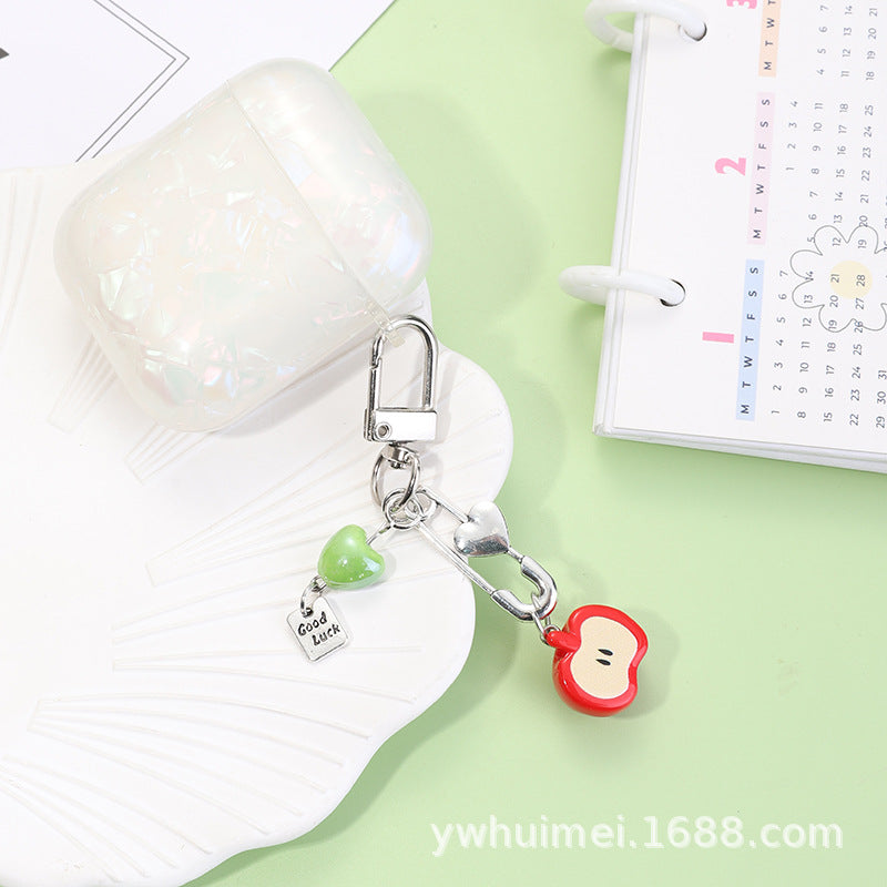 Wholesale Red Apple Keychain