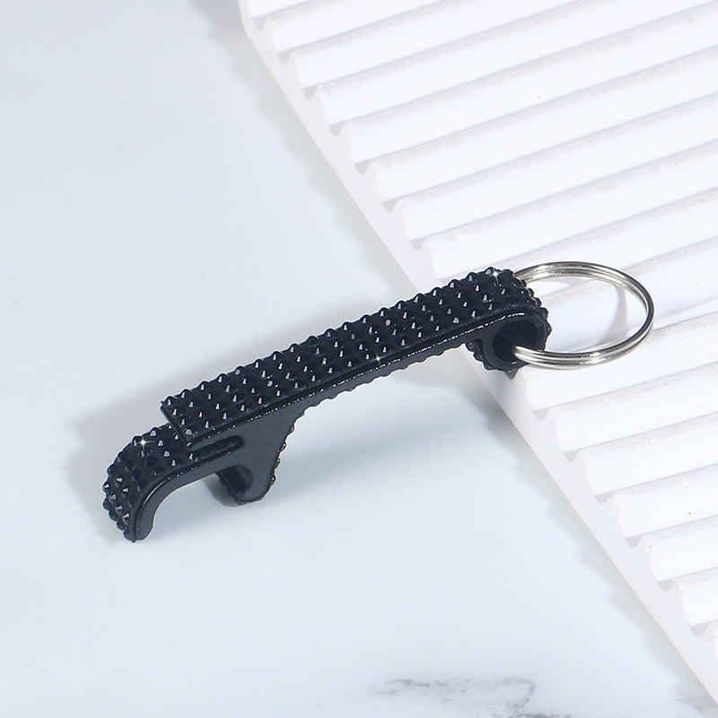 Wholesale Diamond Aluminum Alloy Bottle Wine Opener Keychains ACC-KC-RuiJie005