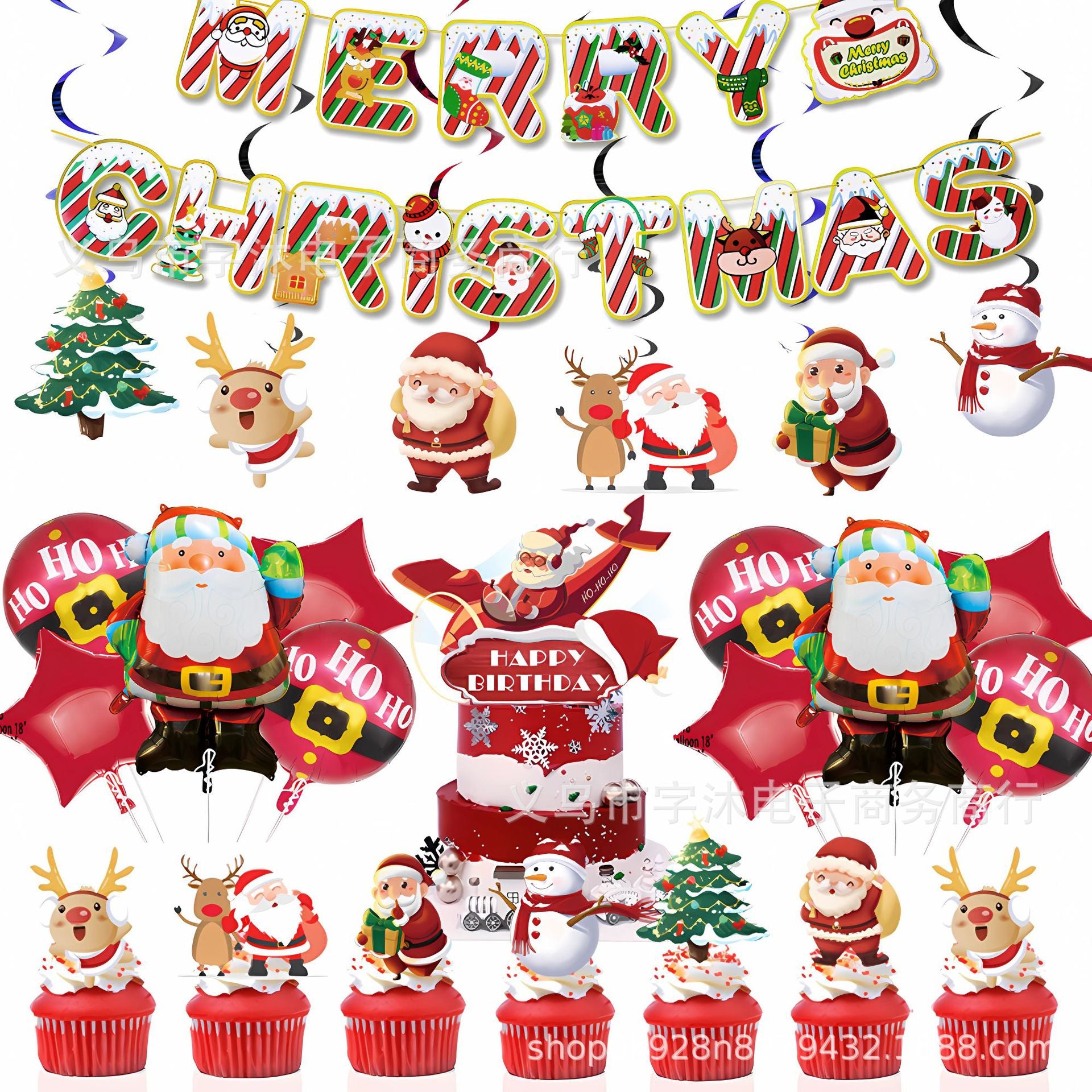 Wholesale Christmas Tree  Elk Baby Decoration Party Dress Up
