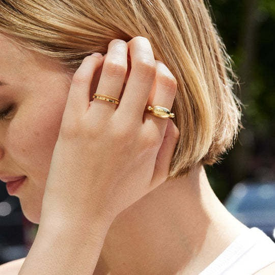 Wholesale  DIY lettering private signature ring