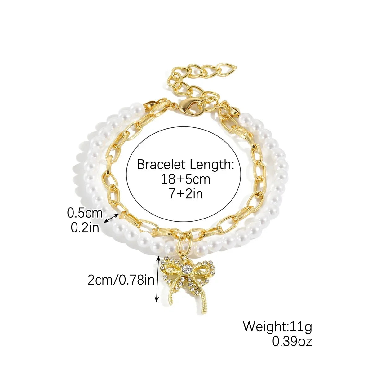 Wholesale  Multi-layer Pearl Bracelet