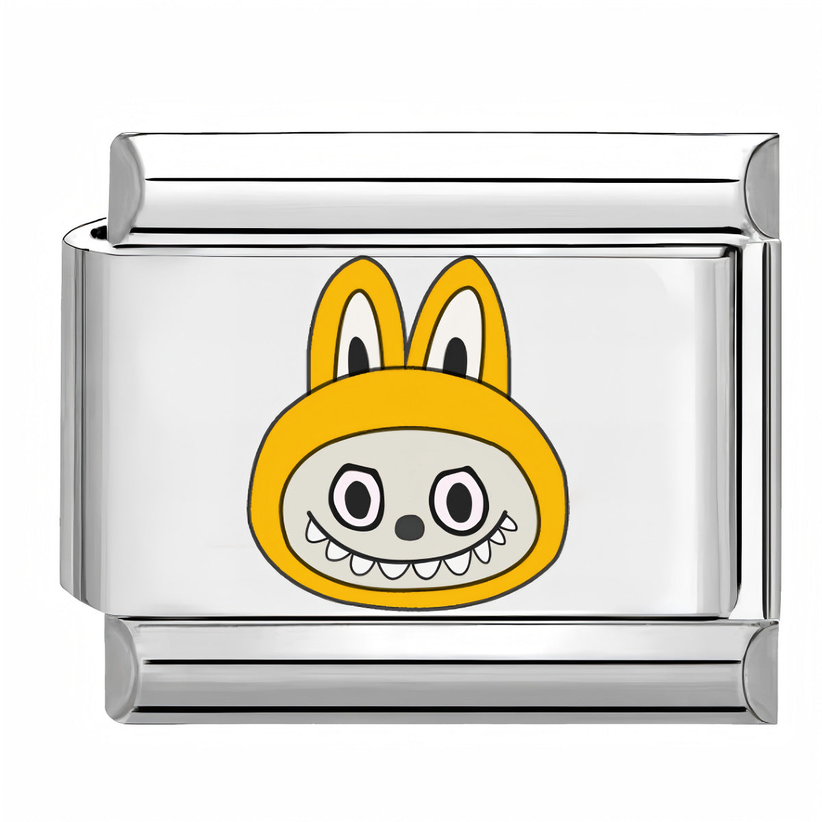 Wholesale 10pcs Italian Charm Bracelet 9mm DIY Splicing Cartoon Cute Stainless Steel Composable Bracelet