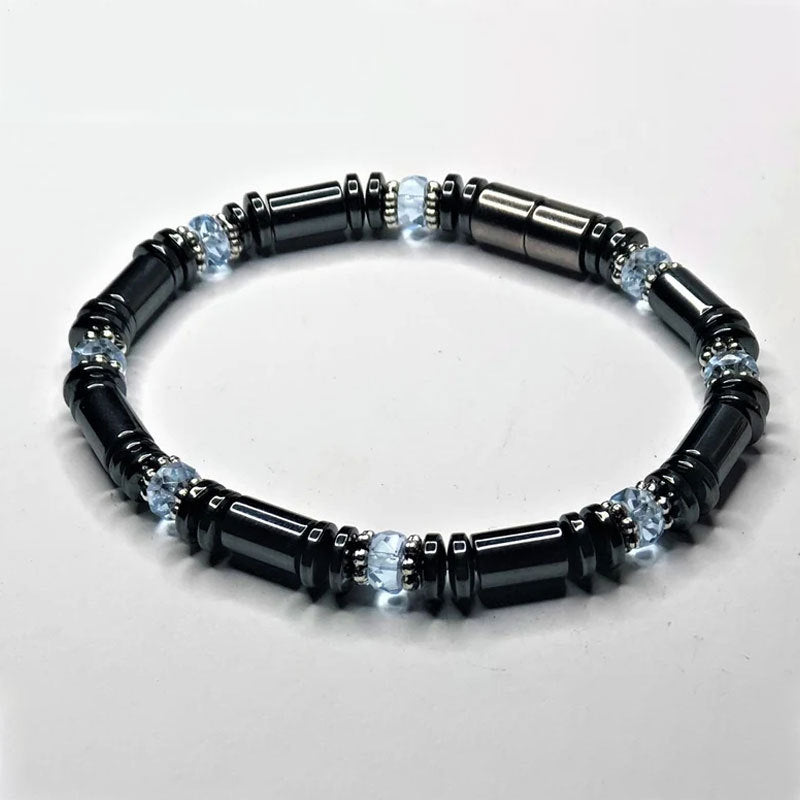 Wholesale black stone magnet bracelet