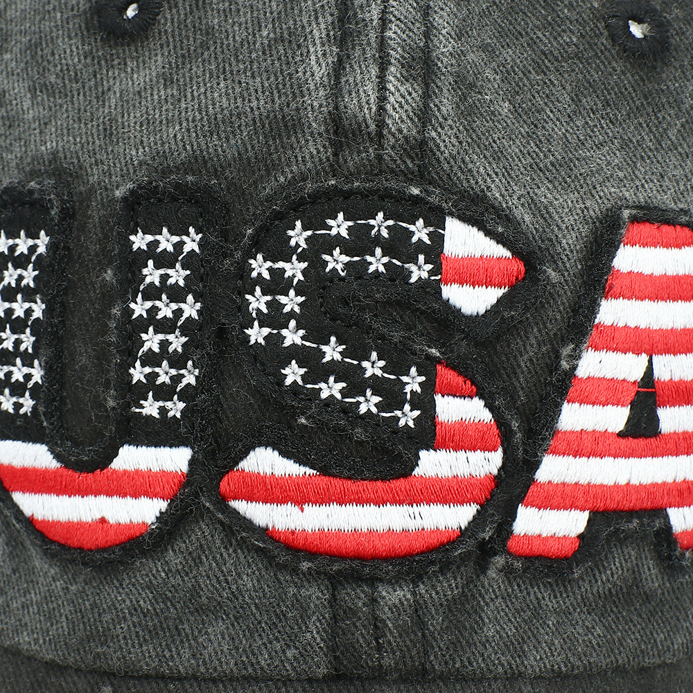 Wholesale American Independence Day USA Embroidered Baseball Cap Hat ACC-HT-RongZhao002
