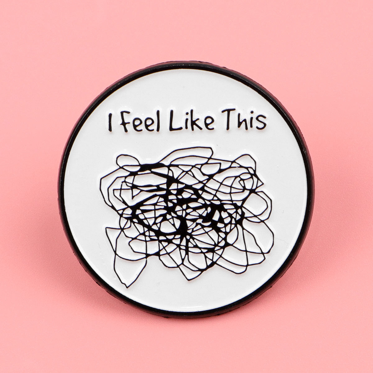 Wholesale Brain Thoughts  Metal Brooch