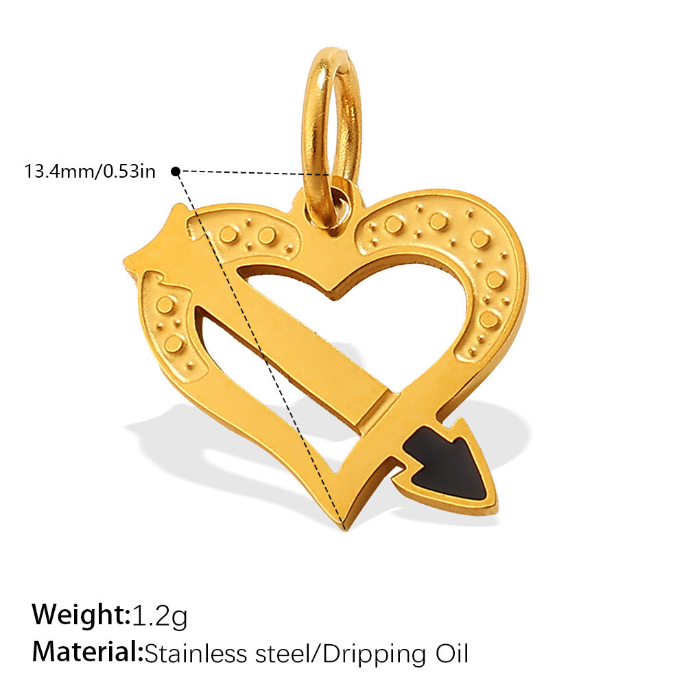 Wholesale Retro Elegant Style DIY Star and Moon Phase Diamond Charms for Jewelry