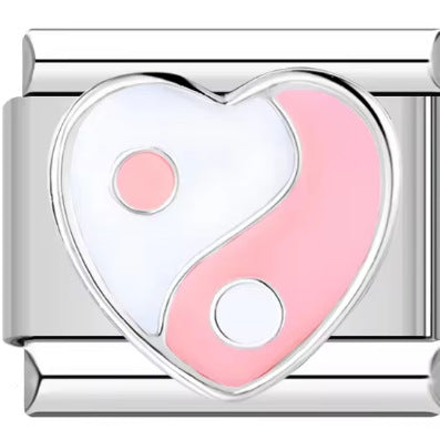 Wholesale 10pcs Italian Charm Bracelet 9mm DIY Splicing Removable Stainless Steel Composable Bracelet