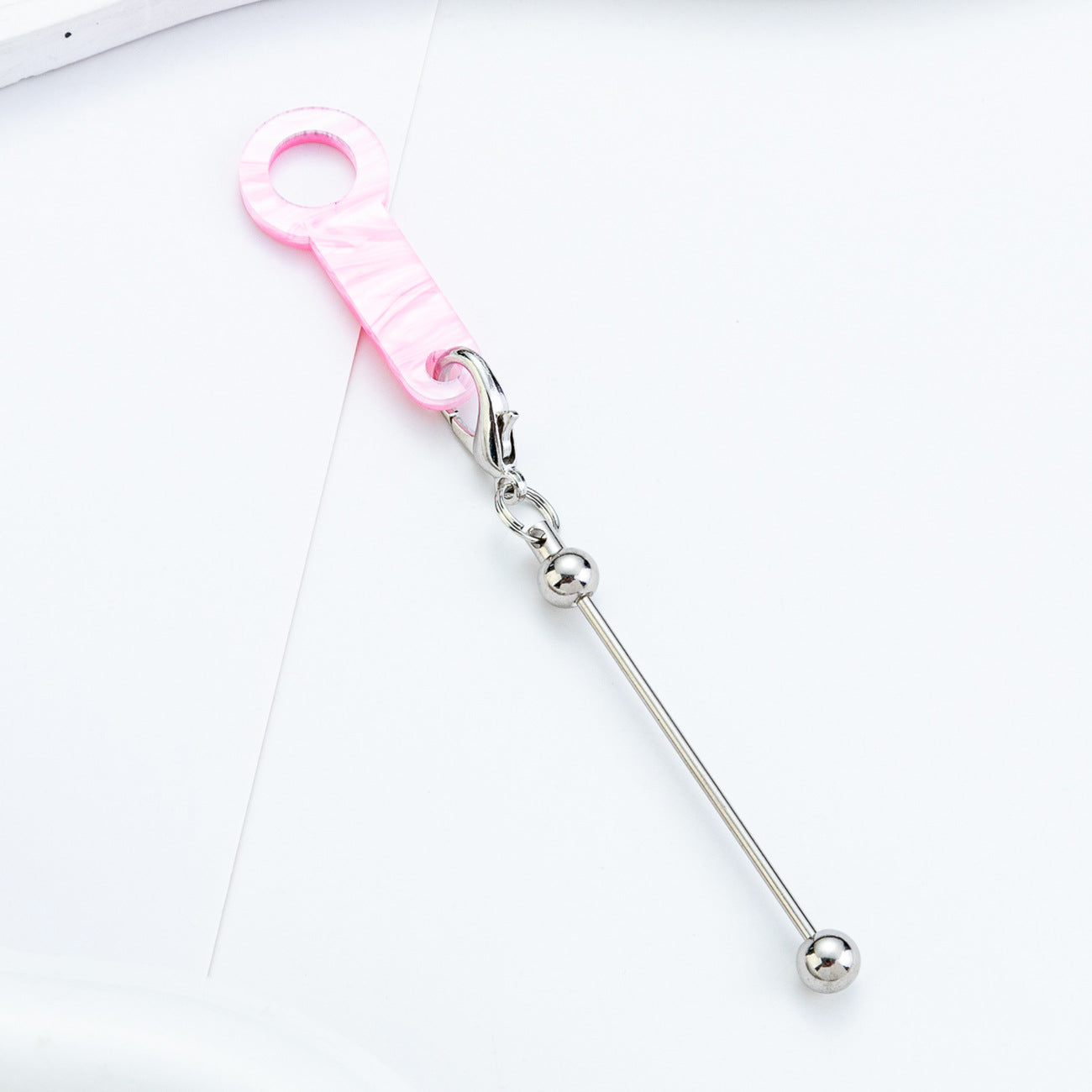 Wholesale DIY Beadable Acrylic Suitable for 8Mm-10Mm Water Cup Straw Accessories Decoration