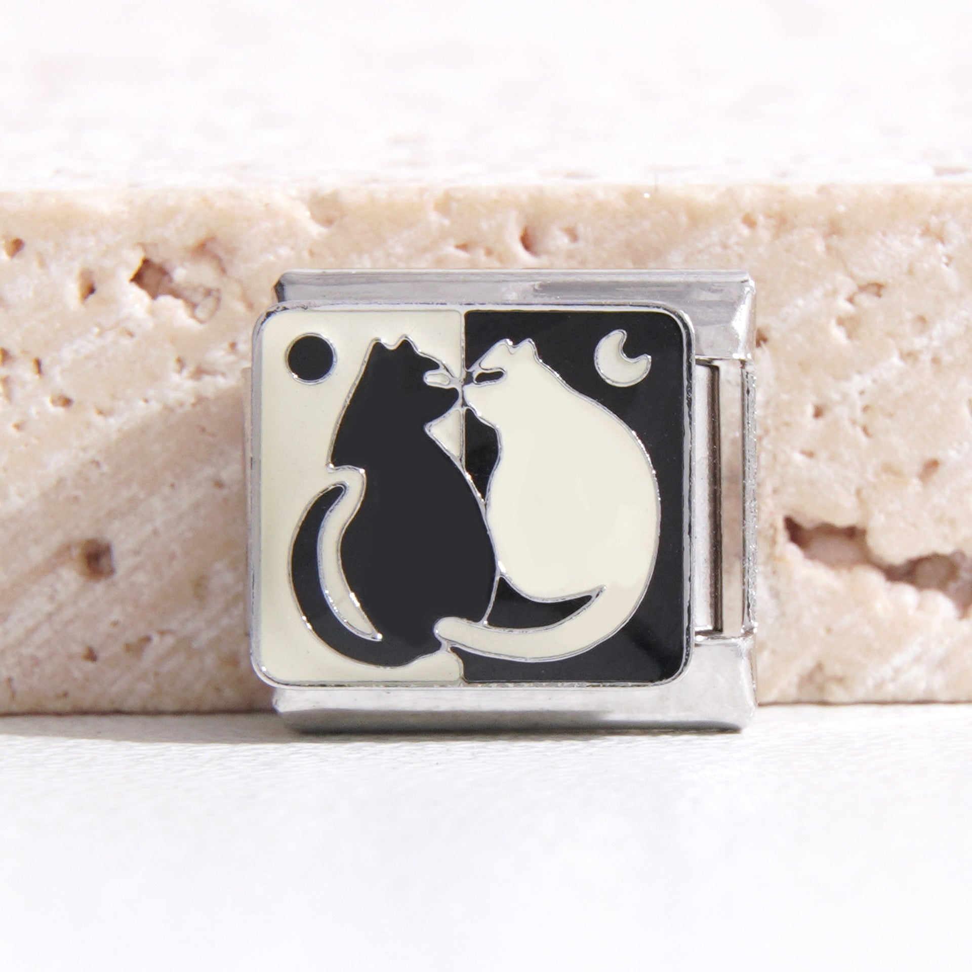 Wholesale Italian Charm Bracelet 9mm DIY Splicing Creative Pattern Stainless Steel Composable Bracelet