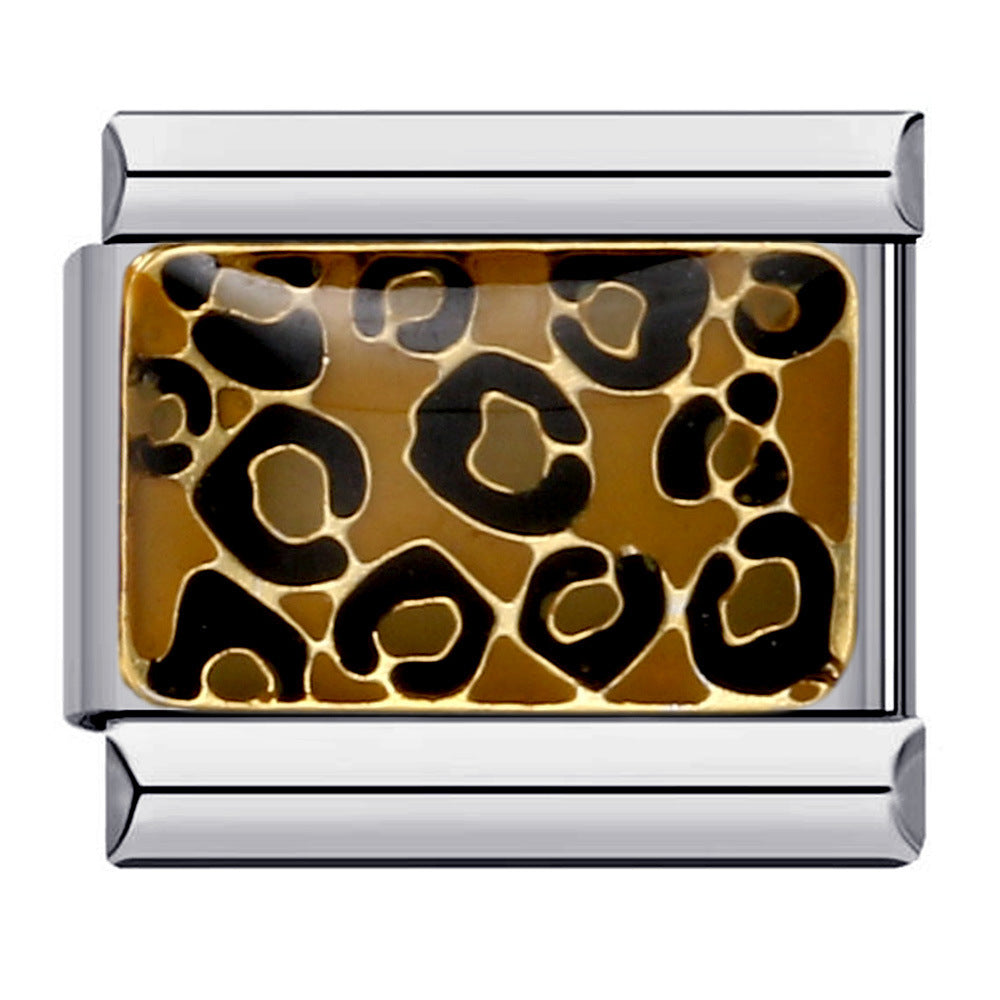 Wholesale Italian Charm Bracelet 9mm DIY Splicing Removable Goddess Series Stainless Steel Composable Bracelet