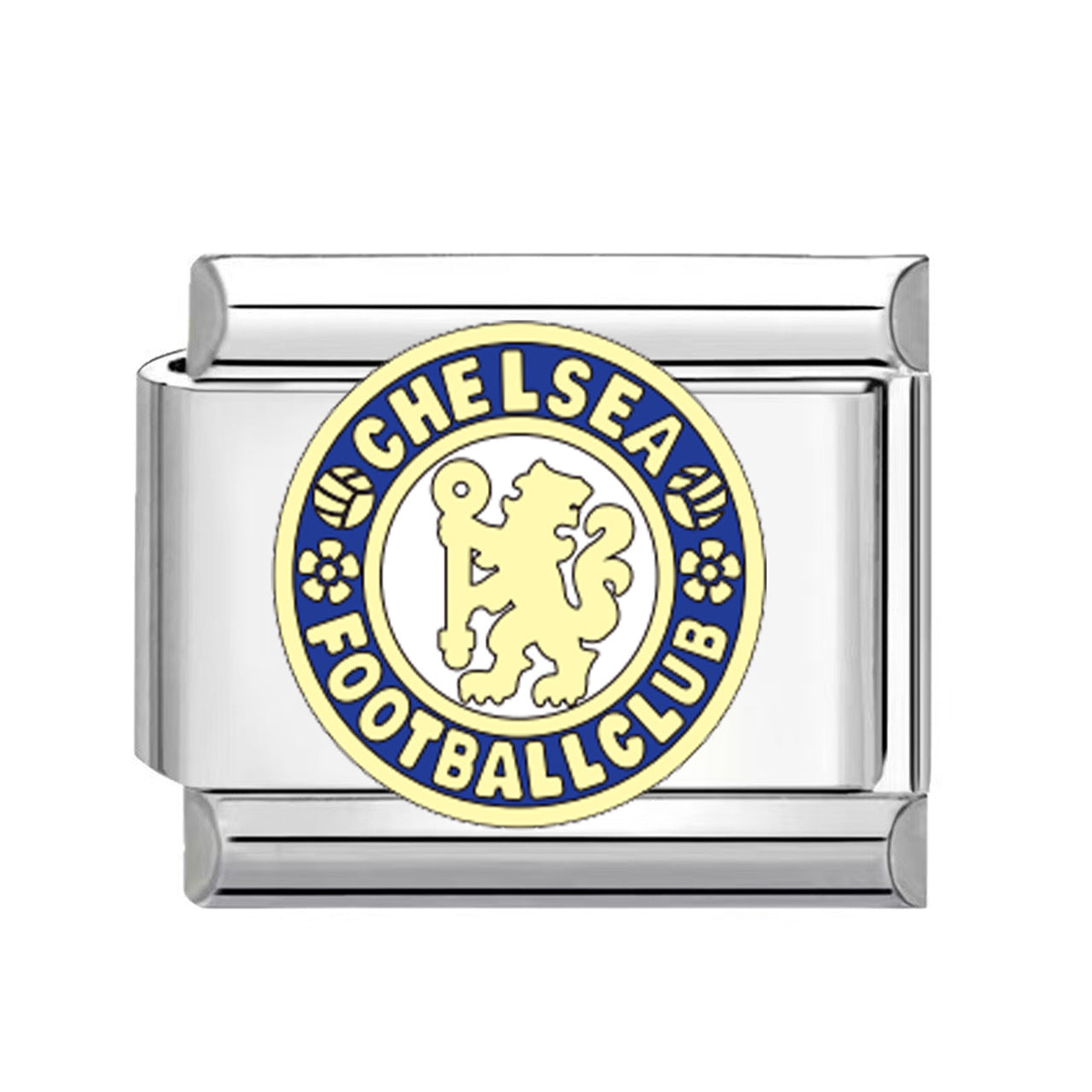 Wholesale Italian Charm Bracelet 9mm DIY Football Series   Creative Stainless Steel Composable Bracelet